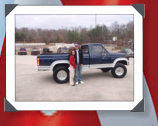 US Army Sergeant Jeffery Denton's Stolen Ford Pickup Truck
